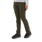 Craghoppers Womens Kiwi II Pro Smart Dry Walking Trousers - Green - Size 22 Short