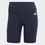 adidas Training Essentials 3-Stripes High-Waisted Short Leggings Women