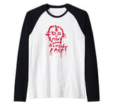 American Horror Story Asylum Bloody Face Raglan Baseball Tee