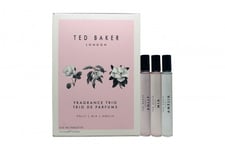 TED BAKER TRIO GIFT SET 15ML MIA EDT + 15ML POLLY EDT + 15ML EDT AMELIA. NEW