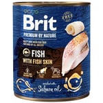 Våt mat Brit Premium by nature Fisk 800 g