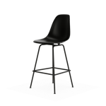 Vitra Eames Plastic Stool RE barpall Medium Black-black