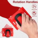 Home Interior Red Paint Edger Plastic Wall Paint Pad Applicator  Ceiling