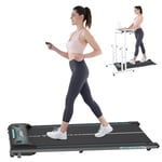 CITYSPORTS Treadmills for home,Under Desk Treadmill Ultra Slim Walking Pad with Remote,LED Display and Bluetooth Speaker,Compact Motorised Treadmill,No Assembly (GREEN)