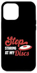 Coque pour iPhone 12 Pro Max Ultimate Frisbee Stop Staring Disques