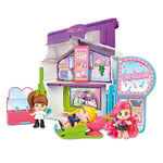 Pinypon - Professions 3 en 1 | Jouet Transformable, 3 scénarios en 1, école, Coiffeur ou Cuisine, Comprend 3 Figurines, Contient des Accessoires de Jeu, garçons et Filles à partir de 4 Ans