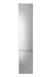 Croydex Nile Tall 2 Door Stainless Steel Cabinet, Silver, Large Double Door