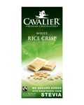 Cavalier Sukkerfri Hvit Sjokolade Crisp m/ Stevia 85g