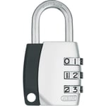 Cadenas à combinaison - ABUS - 155/30 B/DFNLI - Anse acier - Code numérique à trois chiffres personnalisable