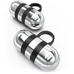 Synergee 3lb Set Cardio Hand Weights. Stainless Steel Hand Weights. Dumbbell Set.