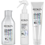 Redken Acidic Bonding Concentrate Trio for Damaged, Fine Hair​