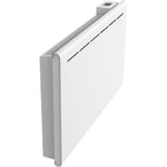 Kalia Radiateur électrique à inertie sèche CERAMIQUE écran LCD 1500W POWELL  Norme NF blanc 82x9xh50cm