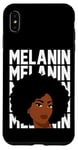 Coque pour iPhone XS Max Couleur de peau de mélanine afro-américaine afro femme noire