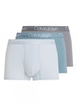 Calvin Klein Logo Waistband Trunks, Pack of 3, Troposphere