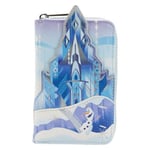 Disney Frozen Loungefly Purse Princess Elsa Castle Wallet Official