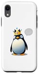 Coque pour iPhone XR Costume incroyable de pingouin pour les fans de l'Arctique