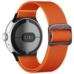 SKALO Tygarmband Bull Head Google Pixel Watch 3 41mm - Orange Orange