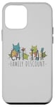 Coque pour iPhone 12 mini Cat Tax Family Discount Médias sociaux Tendance Mème