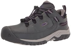 KEEN Targhee Low Waterproof Botte de randonnée, Magnet/Tillandsia Purple, 29 EU