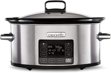 Crockpot TimeSelect Digital Slow Cooker | Programmable Digital Display | 5.6 L