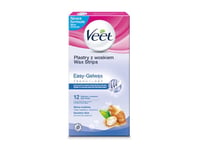 Veet Depilation Patches With Wax For Sensitive Skin 12 Pcs