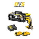 DeWALT DCF620D2 Cordless 18V Brushless Drywall Screwdriver With 2x2.0Ah Batts