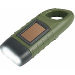 Lampe de Poche Solaire, Torche led Solaire & Manivelle Flashlight Rechargeables pour Les Activité en Plein Air Lampe d'urgence