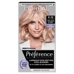 L'Oréal Paris Préférence Infinia Hair Dye (Various Shades) - 9.12 Siberia Ash Beige Blonde