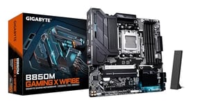 GIGABYTE B850M Gaming X WIFI6E Carte Mère - Processeurs AMD Ryzen Série 9000, VRM numérique 10+2+2 Phases, jusqu'à 8200MHz DDR5 (OC), 1xPCIe 5.0 + 1xPCIe 4.0 M.2, LAN 2.5, WiFi 6E, USB 3.2 Gen 2.