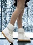 Pavia Low Moonboots White