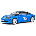 ALPINE A110S "SAN REMO 73" COUPE 2023 BLUE 1:18 Solido Auto Rally Die Cast