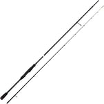 Savage Gear SG2 Drop Shot Specialist Spinning Rod, Cannes à Pêche, Cannes à Pêche Spinning, Predator, Brochet, Perche, Truite, Sandre, Unisexe, Noir, 2,23 m, 2-12 g