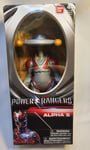 New In Box Mighty Morphin Power Rangers 8" Alpha 5 Toy Figure