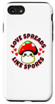 iPhone SE (2020) / 7 / 8 Love Spreads Like Spores Cute Funny Kawaii Mushroom Case