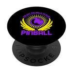 I´ve Got The Balls To Play Pinball Machine Arcade Game PopSockets Swappable PopGrip