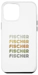 iPhone 12 Pro Max Love Heart Fischer Tee Grunge/Vintage Style Black Fischer Case