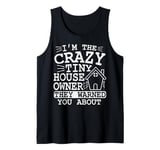 Mini House Design for a Tiny house owner Tank Top