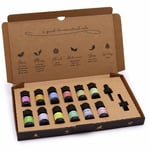 Aromatherapy Essential Oils Set - Spring Starter Pack Kit Box Gift Bottles