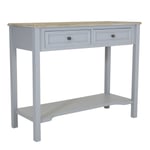 Loxley 2 Drawer Console Table Grey