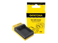 Patona 151645, Dc, Fujifilm Finepix Hs30 Exr, Hs30exr, Hs-30Exr, Hs33 Exr, Hs33exr, Hs-33Exr, Xpro 1, X-Pro 1, Sort, Gul, 8.4 V, 0,5 A, 1 A