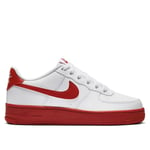 Nike Air Force 1 Gs Vit,röda 37.5