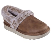 Skechers Keepsakes Cozy Up Womens Chesnut Slip On Comfy Warm Slippers