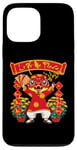 Coque pour iPhone 13 Pro Max Année du serpent 2025 garçons Nouvel An vietnamien Ao Dai Li Xi Me