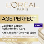 L'Oreal Paris AGE PERFECT NIGHT CREAM Collagen Expert Anti sagging Anti Age spot