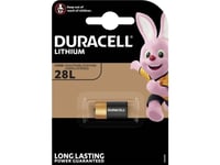 Duracell Photo 28L - Batteri 2CR11108 - Li - 160 mAh