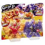 HEROES OF GOO JIT ZU Toimintahahmo Galaxy Attack, 2 kpl, W4