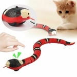 Smart Sensing Snake Cat Toys Elektroniska interaktiva leksaker för katter 1 st