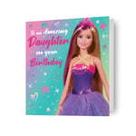 Birthday Card Fairy Barbie Daughter Birthday Card Inlcudes Envelope 7 X 6 Inches