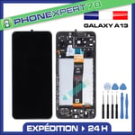 ECRAN LCD OLED VITRE TACTILE SUR CHÂSSIS SAMSUNG GALAXY A13 4G A135F A137F