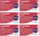 Loratadine 10Mg Tablets - 6 Month Supply - Hayfever & Allergy Relief - (30X6) GS